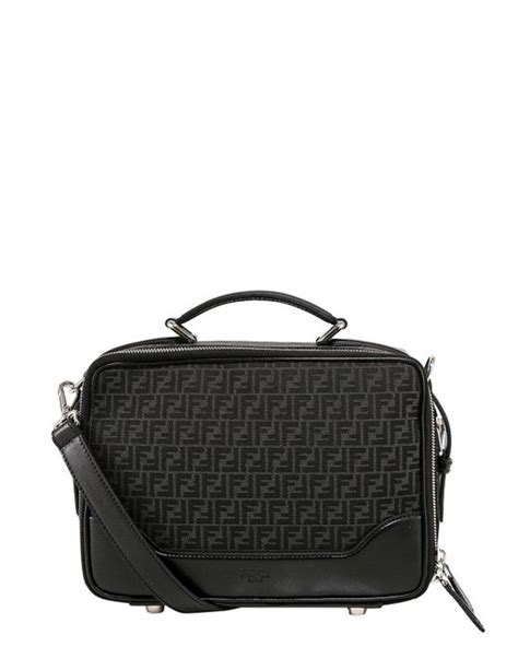 fendi ff motif messenger bag